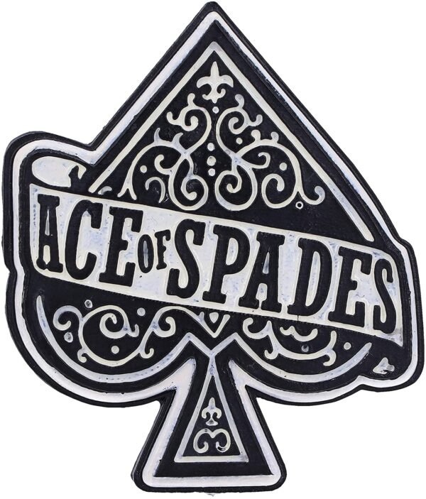 Band Merchandise~ Officially Licensed Motorhead Ace of Spades Fridge Magnet, Black, 6.5cm