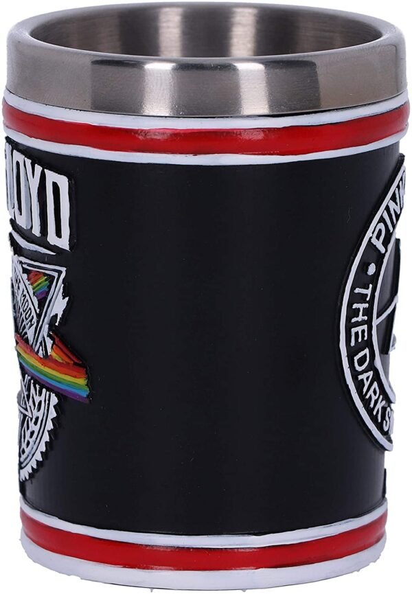 Band Merchandise~ B4897P9 Pink Floyd Darkside of The Moon Tour Shot Glass, Black, 7cm