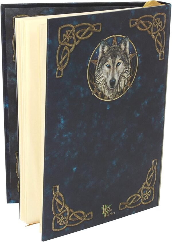 Artist Collections~ Wild One Lisa Parker Journal 18cm Blue, Coated, Wood Free Paper, Size, 17cm