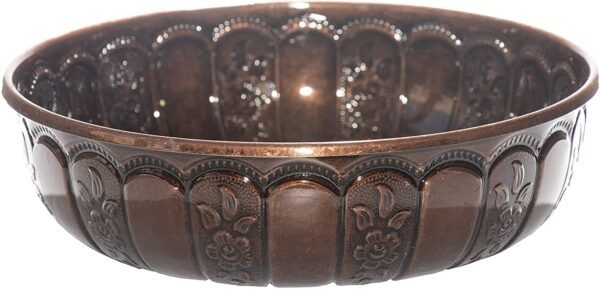 Witchcraft~Alisveristime Turkish Authentic Copper Bath Bowl & Hammam Bowl (Black)