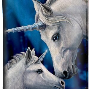 Artist Collections~ Sacred Love Lisa Parker Purse 3cm Blue, PU, 14cm