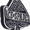 Band Merchandise~ Officially Licensed Motorhead Ace of Spades Fridge Magnet, Black, 6.5cm