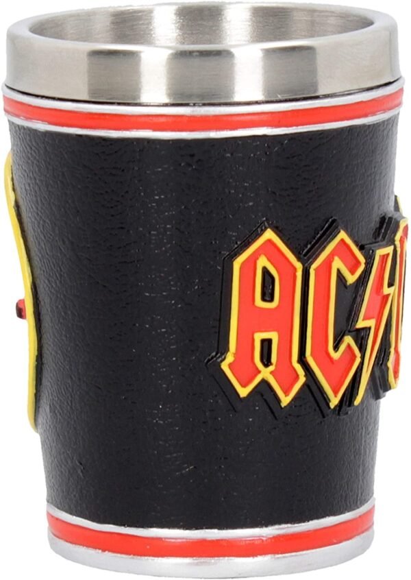 Band Merchandise~ ACDC Shot Glass 12cm Black