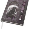 Wiccan Collection~Witches Spell Book with Pen Journal 18cm Purple