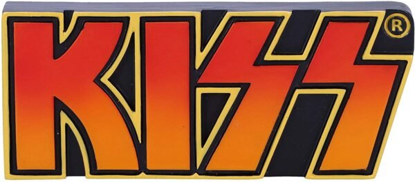 Band Merchandise~ Officially Licensed KISS Logo Bottle Opener Magnet, Black, 10.5cm