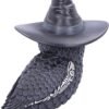 Dark Collection~Owlocen Witches Hat Occult Owl Figurine, Black, 13.5cm