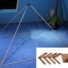 Meditation Pyramid - 6ft 51-Degree Copper Pyramid System for Healing