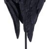 Dark Collection~Dark Angel Gothic Fallen FAE Wing Sculpture Figurine, Black, 26cm