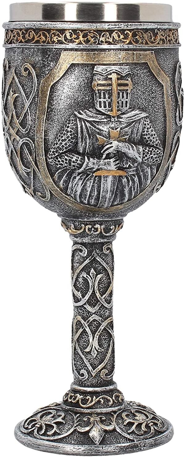 Mythology Collection~ Armoured Goblet Goblet 22cm Grey