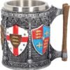 Mythology Collection~ B2405G6 English Tankard Mug 17.5cm Silver