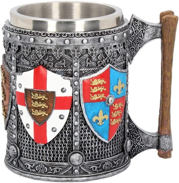 Mythology Collection~ B2405G6 English Tankard Mug 17.5cm Silver