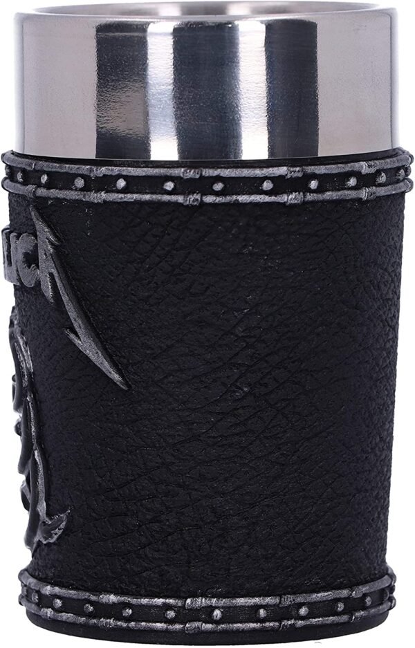 Band Merchandise~ Officially Licensed Metallica Black Album Shot Glass