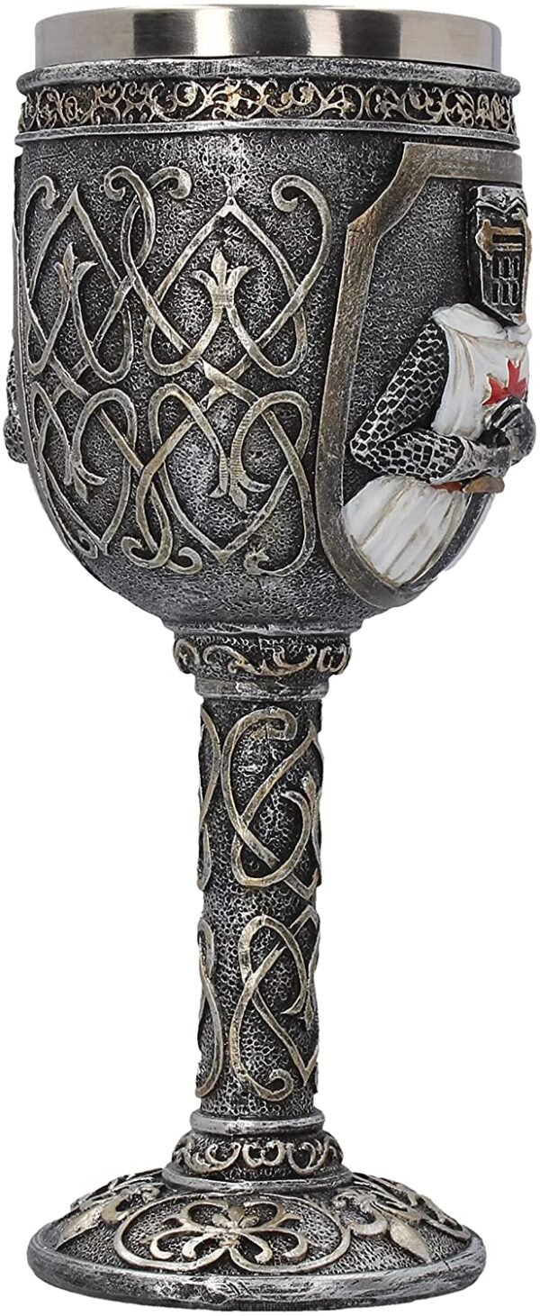 Mythology Collection~ Templars Goblet Goblet 22cm Grey