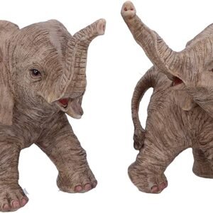 81OUjRYcwRL._AC_SL1500 Magicun N.Giftware~Trunk Figurine 26.5cm, us:one Size, Grey