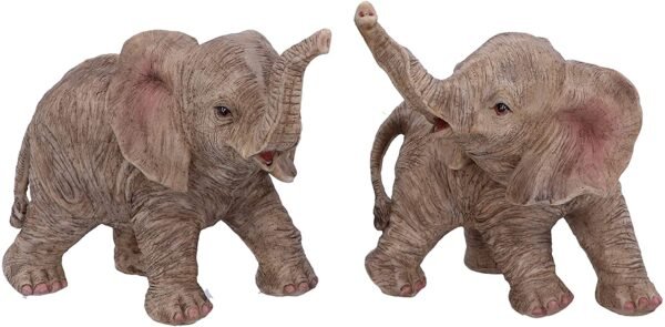 Magicun N.Giftware~Trunk Figurine 26.5cm, us:one Size, Grey