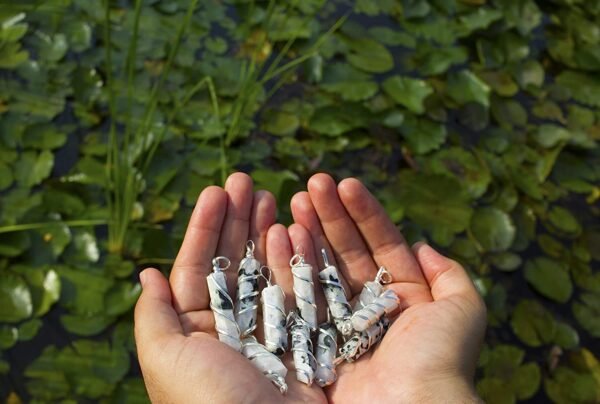 Witchcraft~Moonstone Crystal Healing Necklace - for Crown Chakra. Brings Hope, Luck and Abundance. Relieves Emotional Stress. Enhances Intuition, Psychic Abilities and Stability| with Stylish Chain