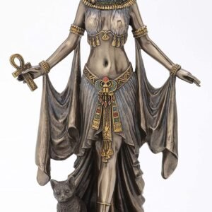 Magic  Collection~Bastet Egyptian Goddess of Protection Statue Sculpture 10" Tall