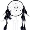 Magicun N.Giftware~Dark Melody Dreamcatcher, us:one Size, Black