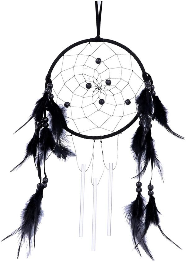 Magicun N.Giftware~Dark Melody Dreamcatcher, us:one Size, Black