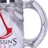 Gaming collectables~ B5296S0 Officially Licensed Assassins Creed White Game Tankard, Resin w. Stainless Steel