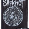 Magicun N.Giftware~, Black Officially Licensed Slipknot Flaming Goat Art Embossed Purse, 18.5cm