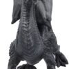 Magicun N.Giftware~Dragon Watcher Figurine 28.5cm Black