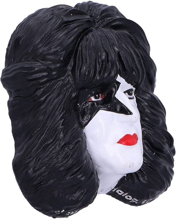 Band Merchandise~ Officially Licensed KISS The Starchild Paul Stanley Magnet, Black, 5.2cm