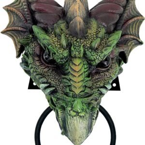 Fantasy Collection~ Kryst Door Knocker 28cm Green