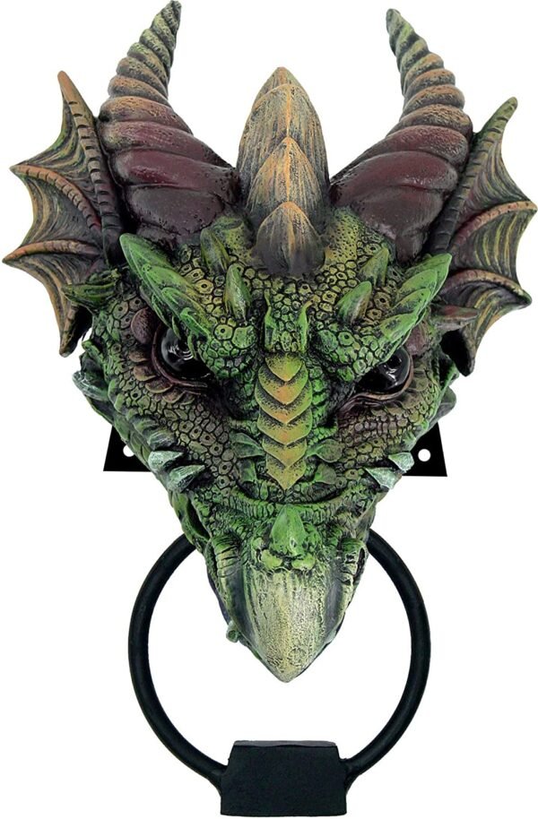 Fantasy Collection~ Kryst Door Knocker 28cm Green