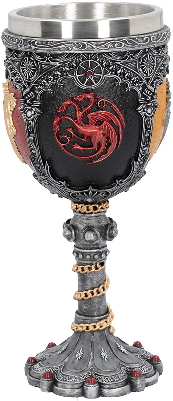 Game of Thrones Goblet: Dragon Wine Chalice Sigil Goblet