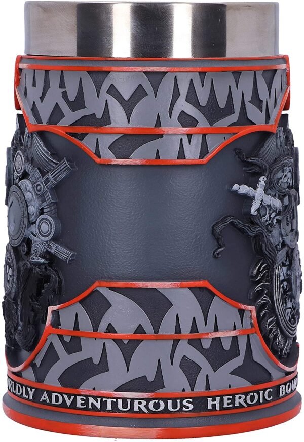 Magicun N.Giftware~Magic The Gathering Five Colour Wheel Tankard, 15.5cm, Grey