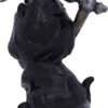Dark Collection~Amara Grim Reaper Fline Cat Figurine, Black, 10.2cm