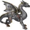 Steampunk Collection~Dracus Machina Figurine 29cm Silver