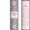 Witchcraft~Dragons Blood Champa 11" Incense Sticks Pack of 20 Each Long Lasting Aroma Stick Lasts 60+ Minutes Pure Ingredients Make These Agarbathi Perfect for Environmental Scenting and Aromatherapy