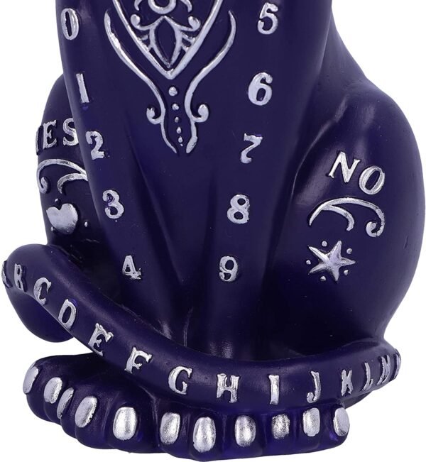 Magicun N.Giftware~Purple Mystic Kitty 26cm Ouija Cat Figurine