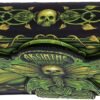 Dark Collection~Absinthe La Fee Verte Green Fairy Embossed Purse, 18.5cm