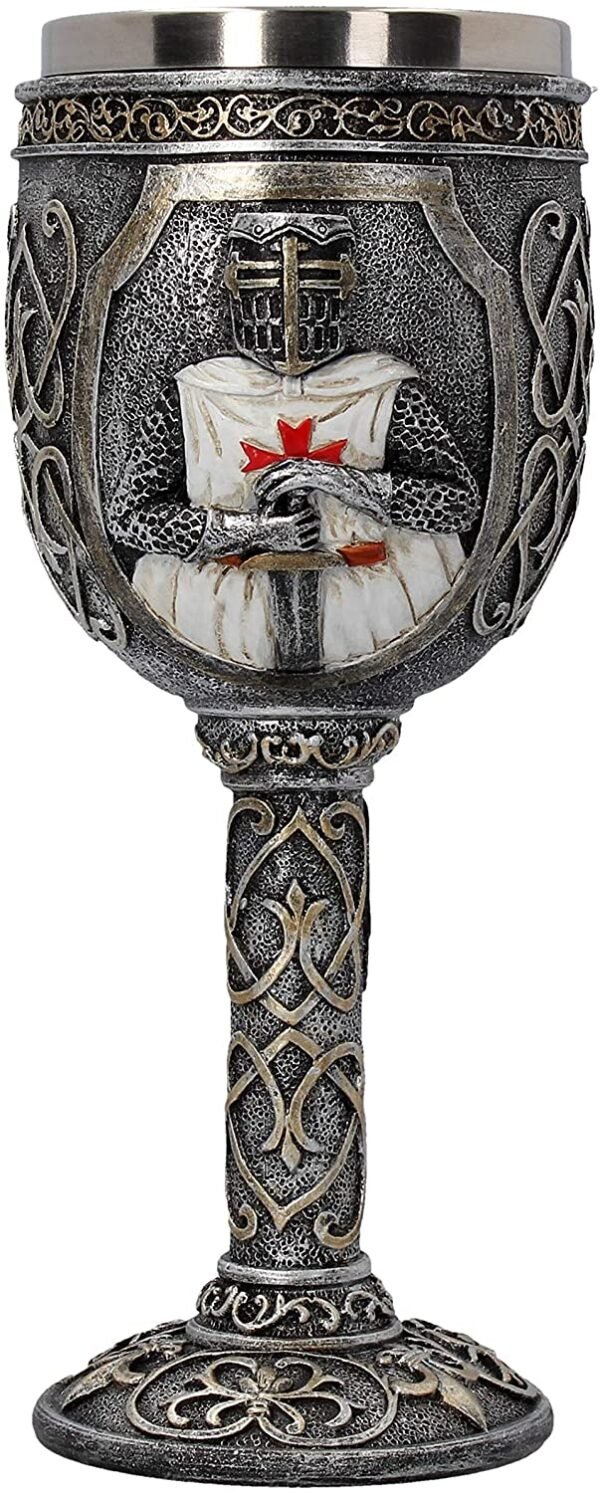 Mythology Collection~ Templars Goblet Goblet 22cm Grey