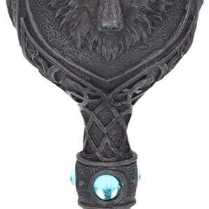Animal Collection~ U2501G6 Night Wolf Goblet Goblet 23cm Black
