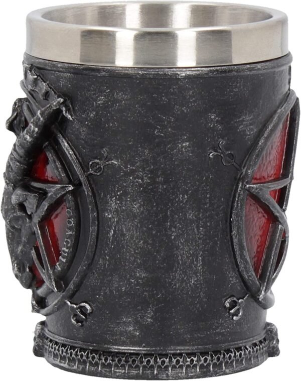 Dark Collection~B4475N9 Baphomet Shot Glass 7cm Black