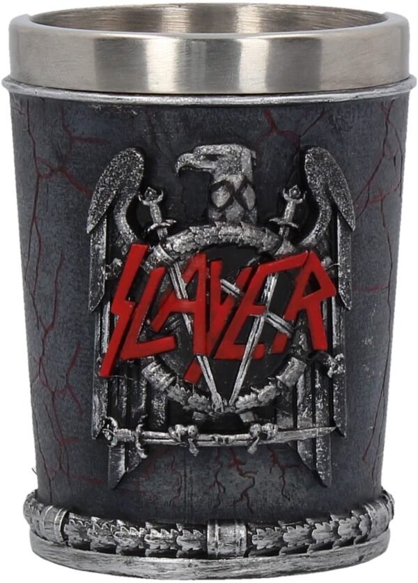 Band Merchandise~ Slayer Seasons in The Abyss Crystal Clear Picture 32cm, MDF and Resin, Black