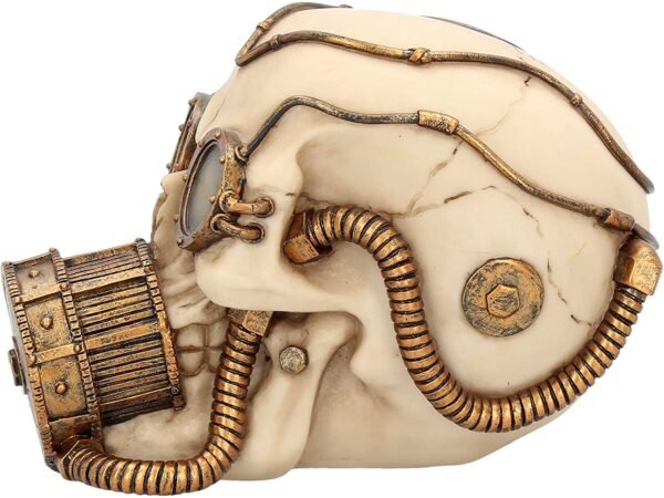 Steampunk Collection~Mechanical Respirator 17.4cm, Resin, White