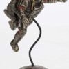 Magic  Collection~6 1/8 Inch Zero G Astronaut Moon Landing Space Walk Cold Cast Resin Bronze Finish Statue Home Decor