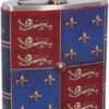 Mythology Collection~ Medieval Hip Flask 13cm Blue