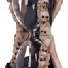 Dark Collection~Sleeps Double Grim Reaper Sand Timer, Black, 19cm
