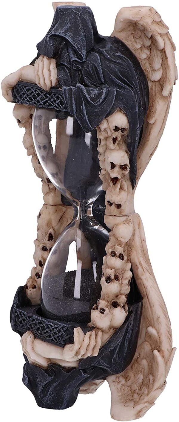 Dark Collection~Sleeps Double Grim Reaper Sand Timer, Black, 19cm