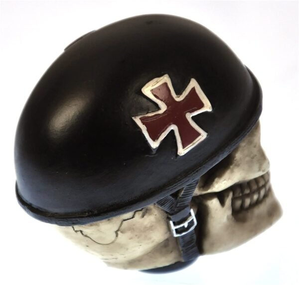 Dark Collection~Skull Racer Gear Knob 8.5cm, Resin, Ivory