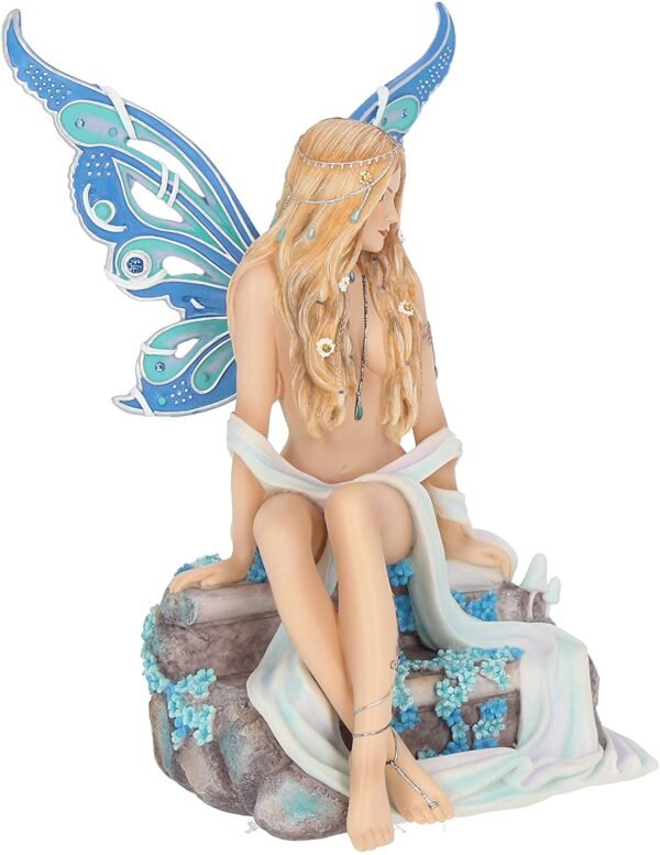 Fantasy Collection~ Jewelled Fairy Sapphire 19cm Figurine, Resin, Blue
