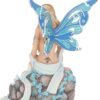 Fantasy Collection~ Jewelled Fairy Sapphire 19cm Figurine, Resin, Blue