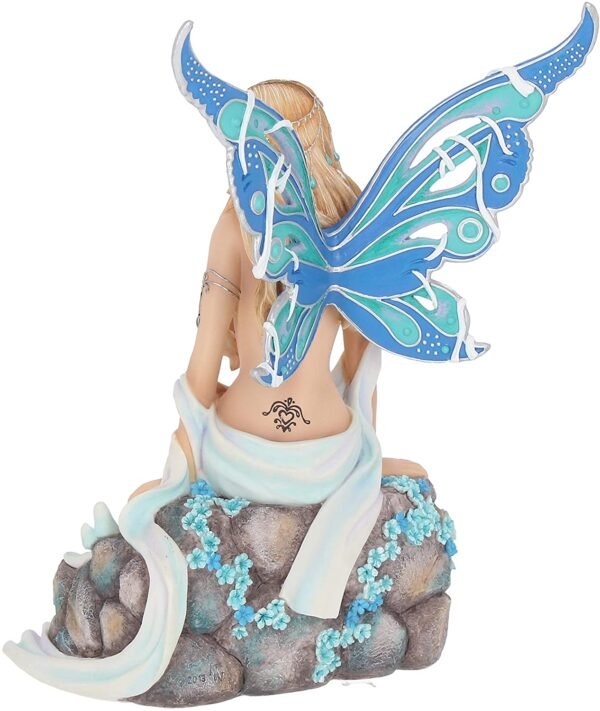 Fantasy Collection~ Jewelled Fairy Sapphire 19cm Figurine, Resin, Blue