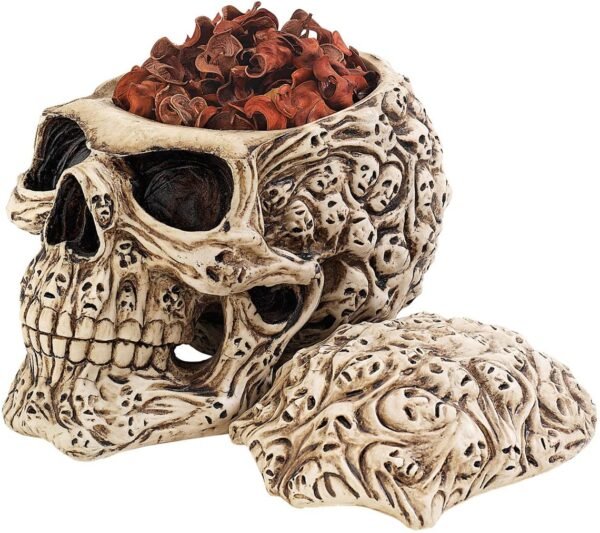 Magic  Collection~Design Toscano CL76381 Skull's Soul Spirit Sculptural Box,Full Color